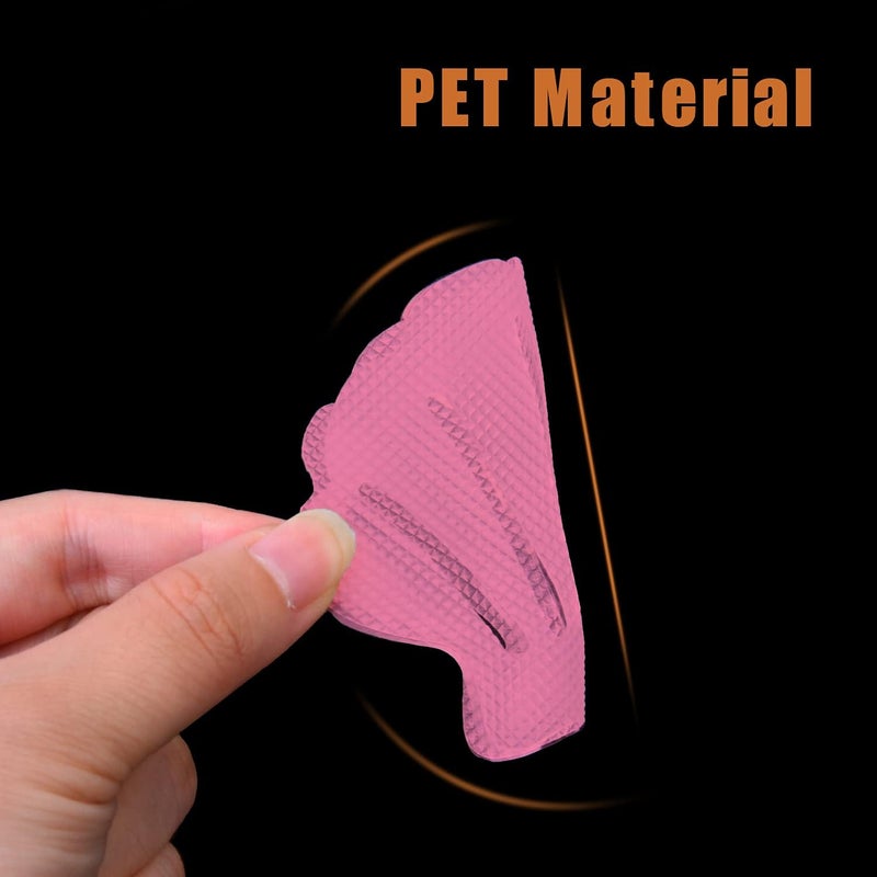 Secopad Non-Slip Bathtub Stickers, 24 PCS Shell Safety Bathroom Tubs Showers Treads Adhesive Decals Scraper (Pink) - Image 3